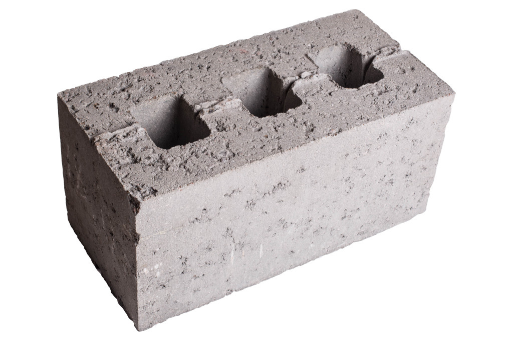Камень стеновой из тяжелого бетона рядовой порядовочный пустотелый
